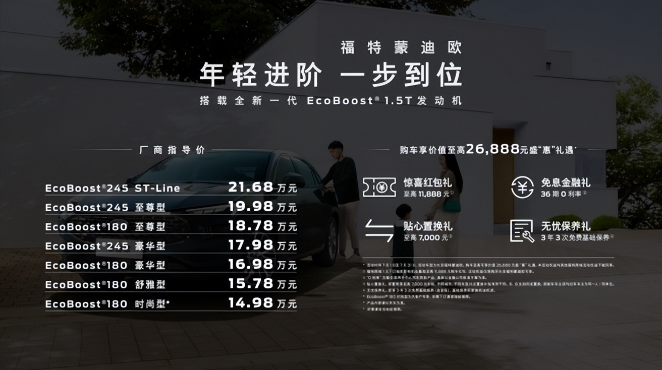 蒙迪欧豪华版1.5t落地价混动二手,大马力蒙迪欧2.0