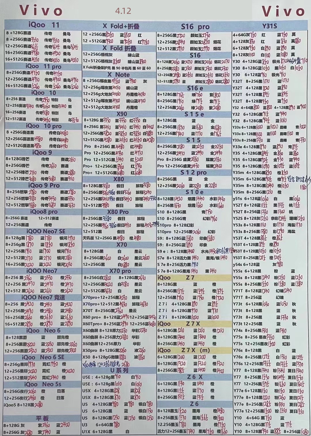 华强北2021年8月18日手机批发报价,2024年1月18日华强北手机批发价