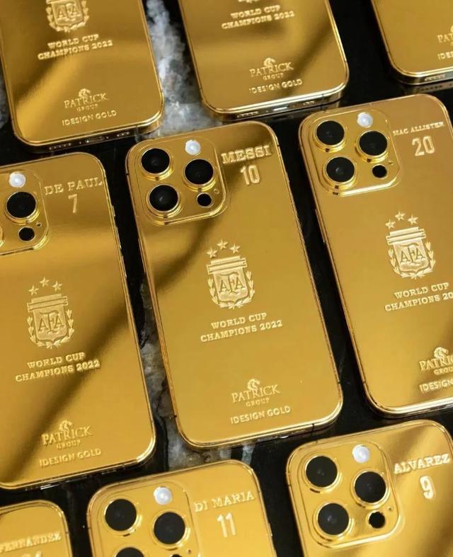 iphone14pro梅西定制,梅西土豪金iphone14pro