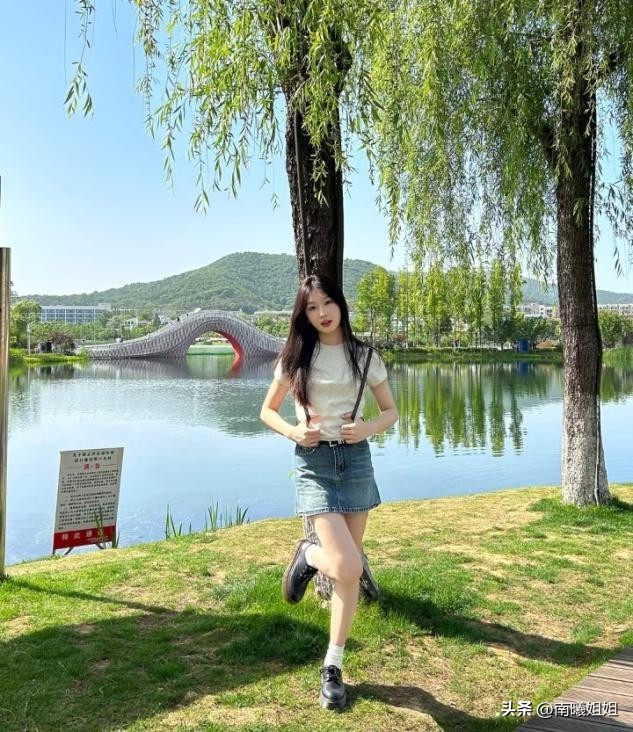 夏天时尚新款牛仔裙,牛仔裙春夏炸街时尚减龄