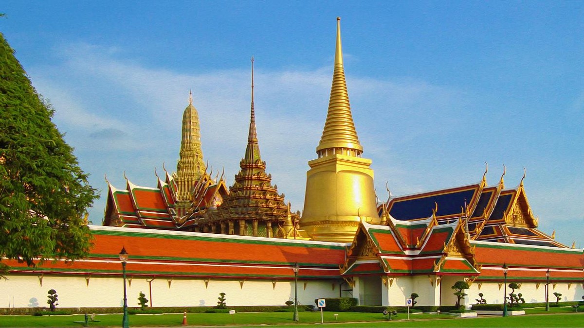 泰国景点暹罗古城,泰国暹罗旅游景点