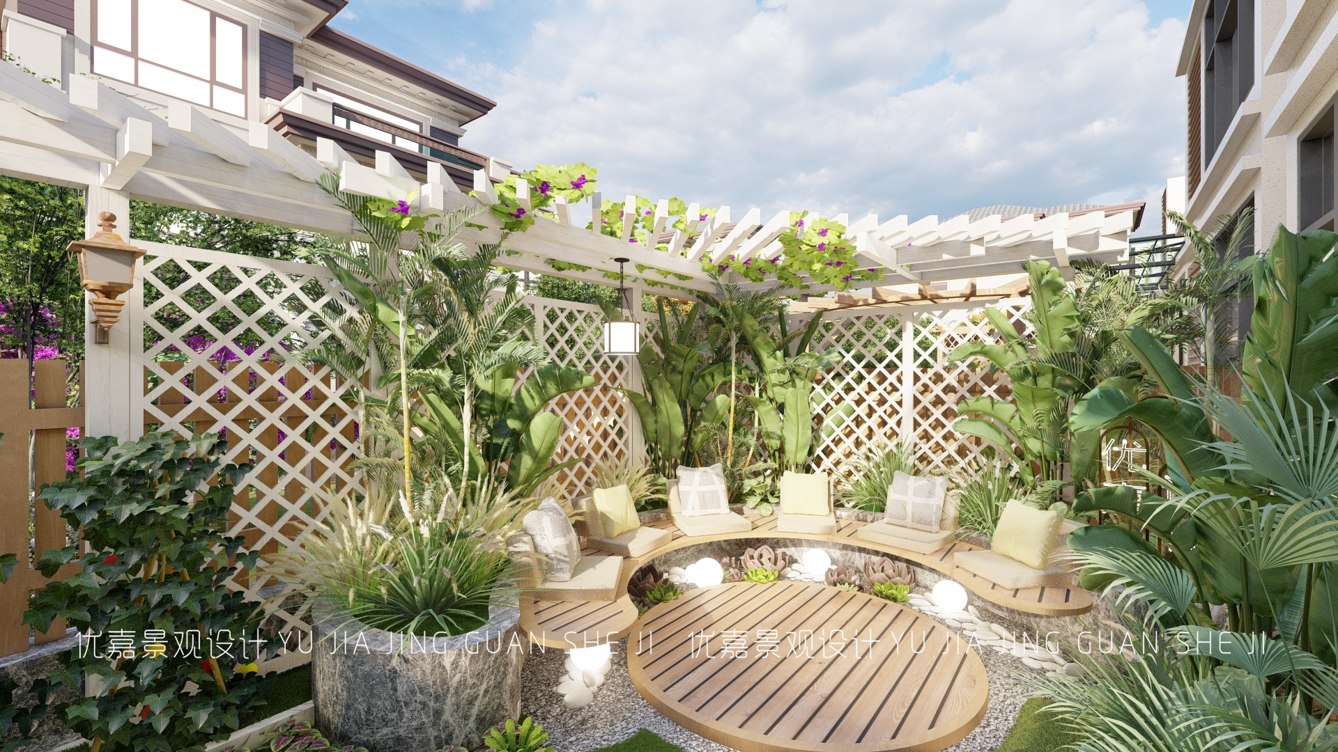 2.5米宽8米长的小院设计效果图,长9米宽4米小院如何设计