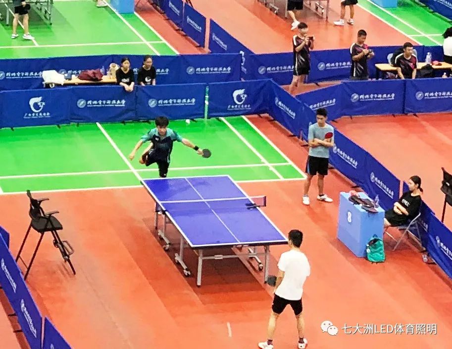 “乒”搏到底|七大洲照亮广西壮族自治区第十三届学生运动会