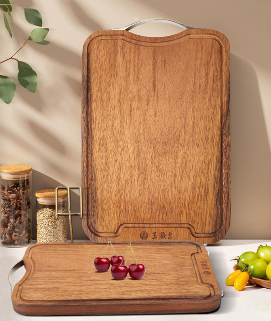 紫金乌檀木菜板开板,紫金檀木菜板好吗