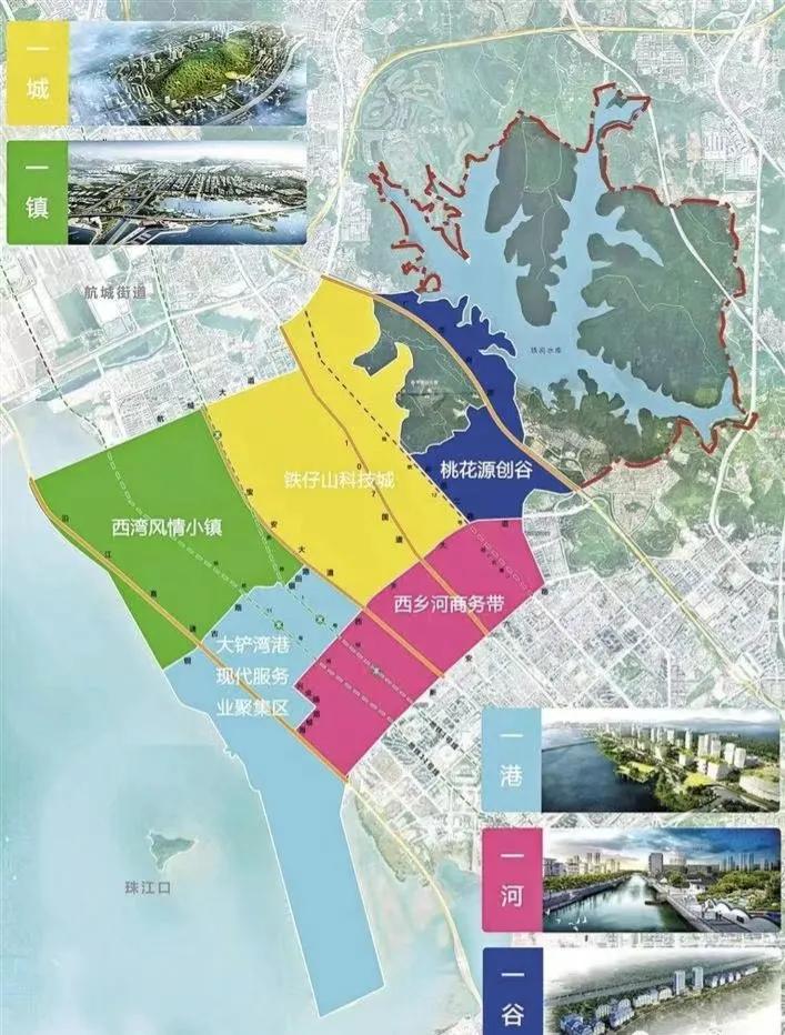 宝安打造海滨城市,宝安中心区发展规划