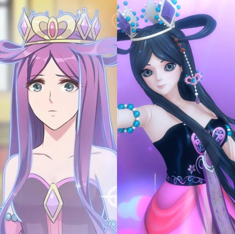 叶罗丽白光莹仙子形态变身图片,叶罗丽光仙子漫画图片