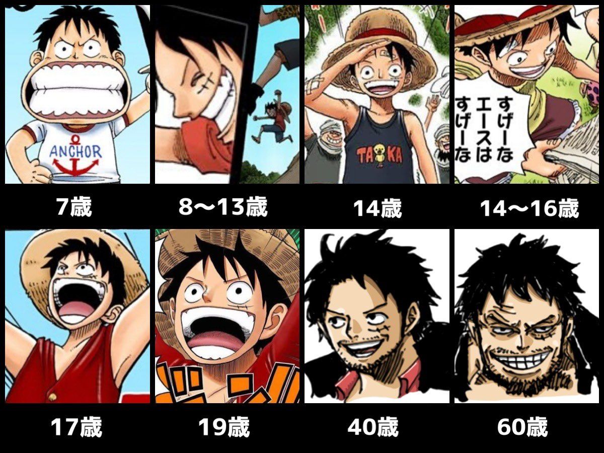 海贼王最开始的凯多剪影,海贼王长得一模一样的人