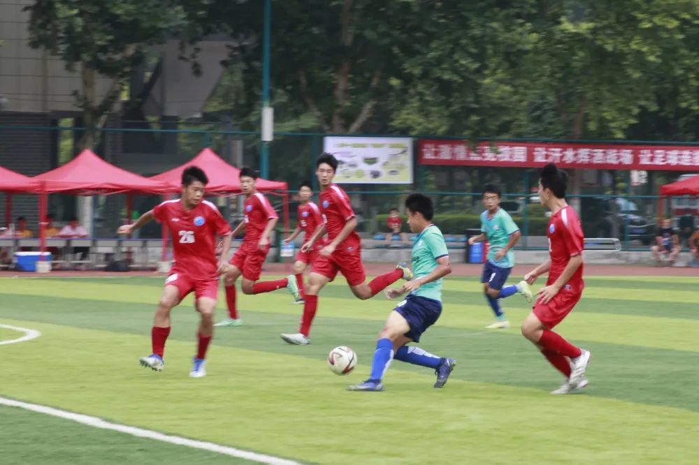 开封金明中学足球队的照片,金明中学足球队