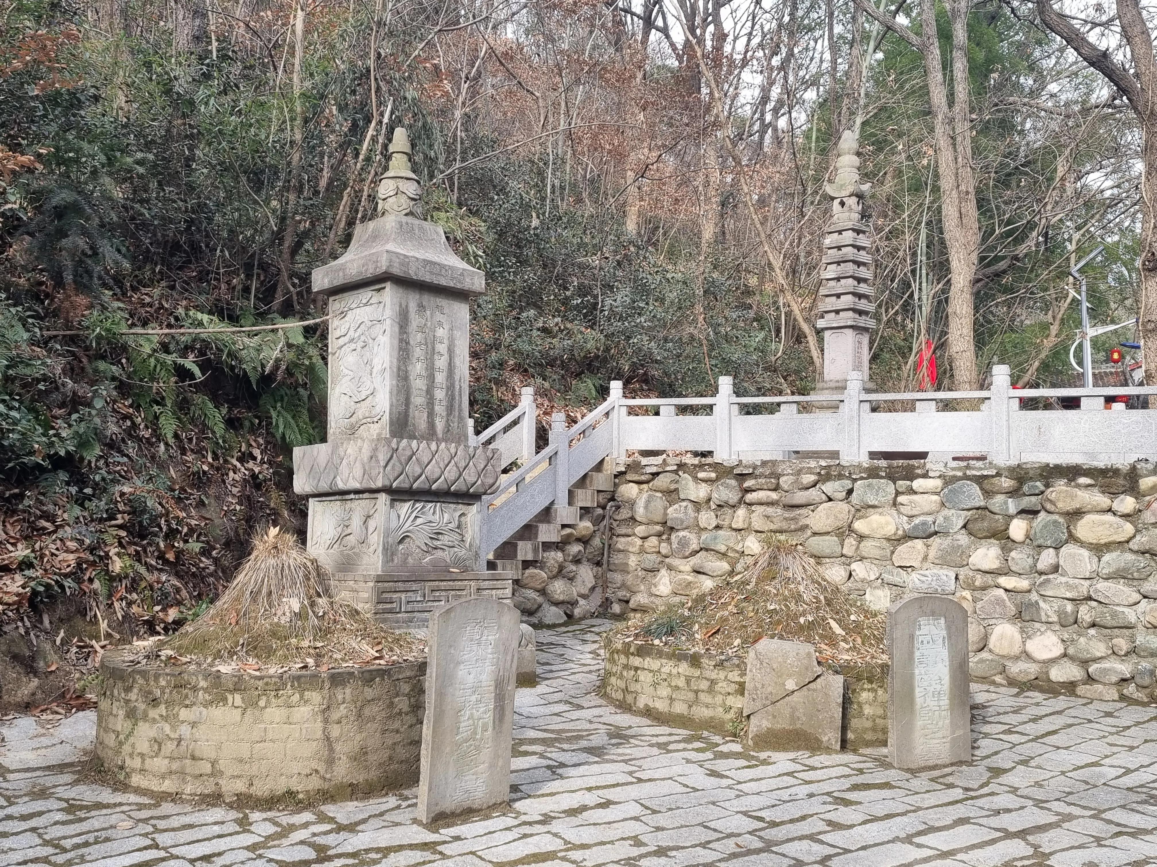 南京龙泉寺。寺里有一棵唐朝的腊梅树。