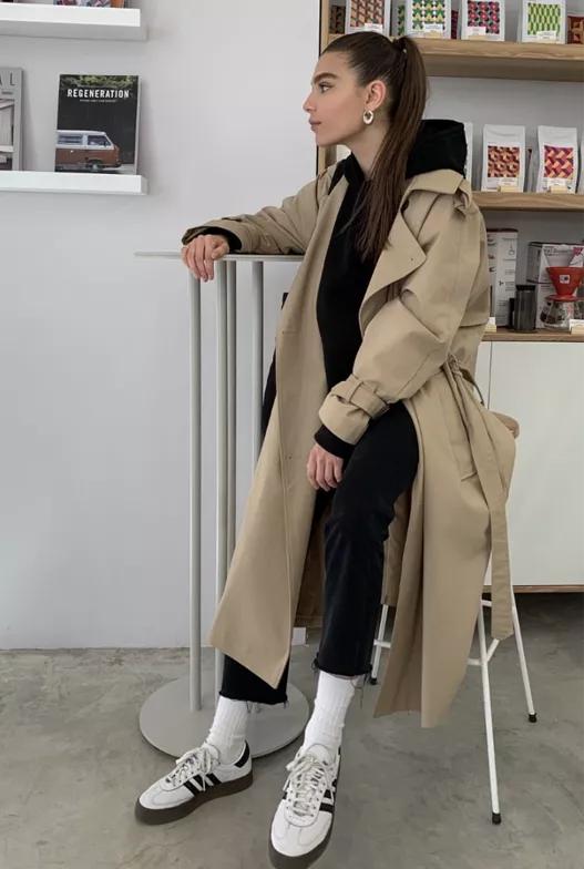 粉红卫衣穿搭女春秋套装,粉色连帽卫衣套装内搭