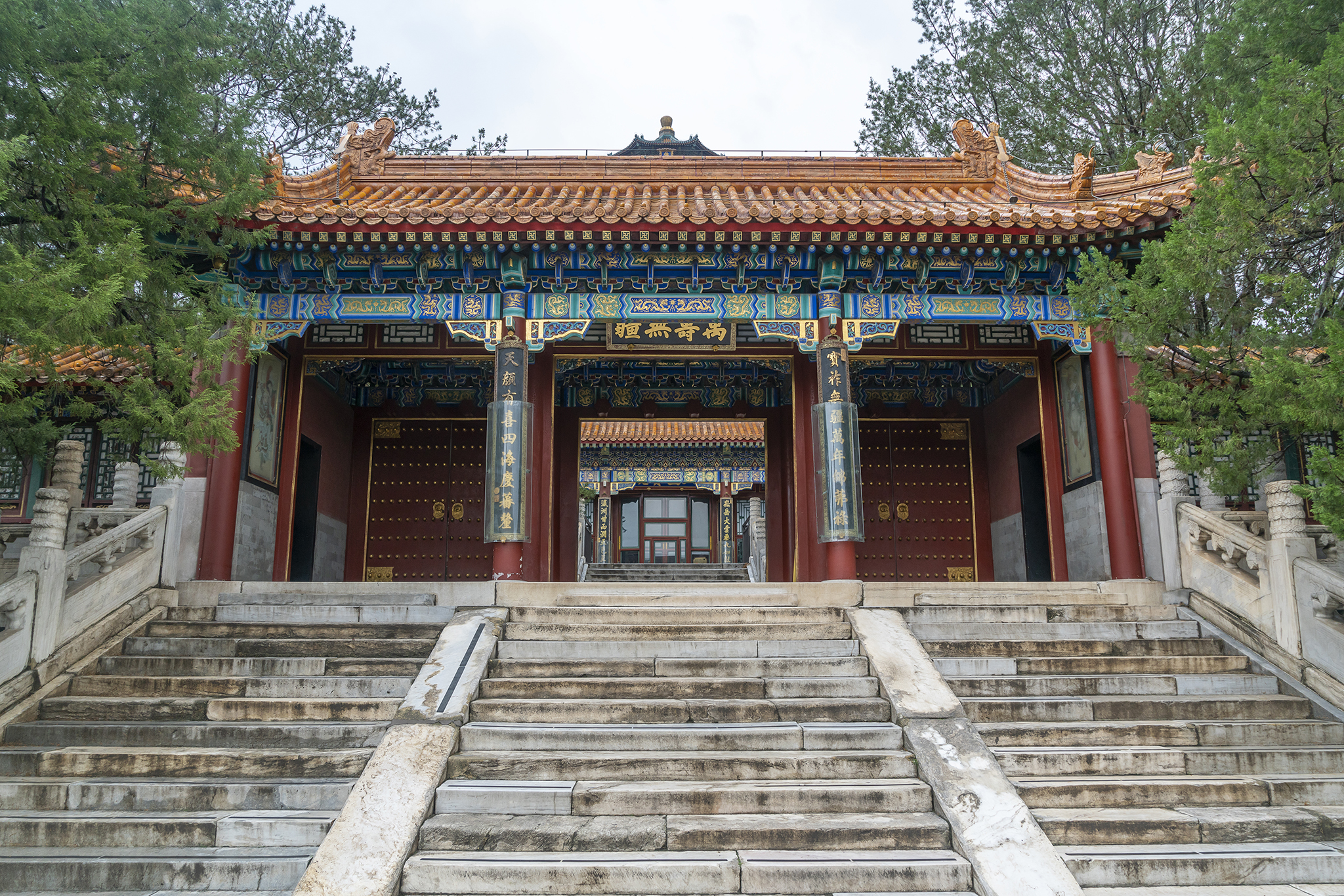 漫步北京颐和园,走颐和园长廊寓意