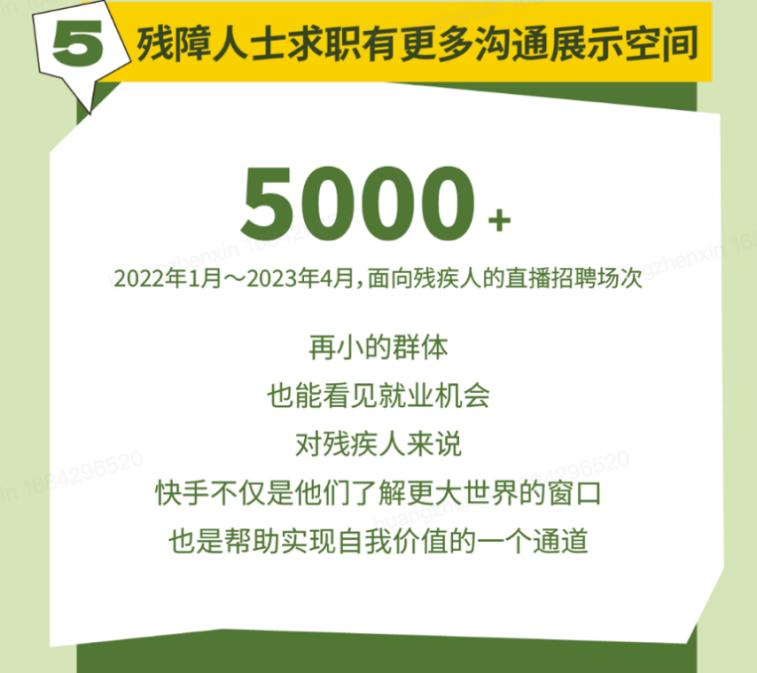 残疾人就业公益微视频,快手对残疾人有扶持吗