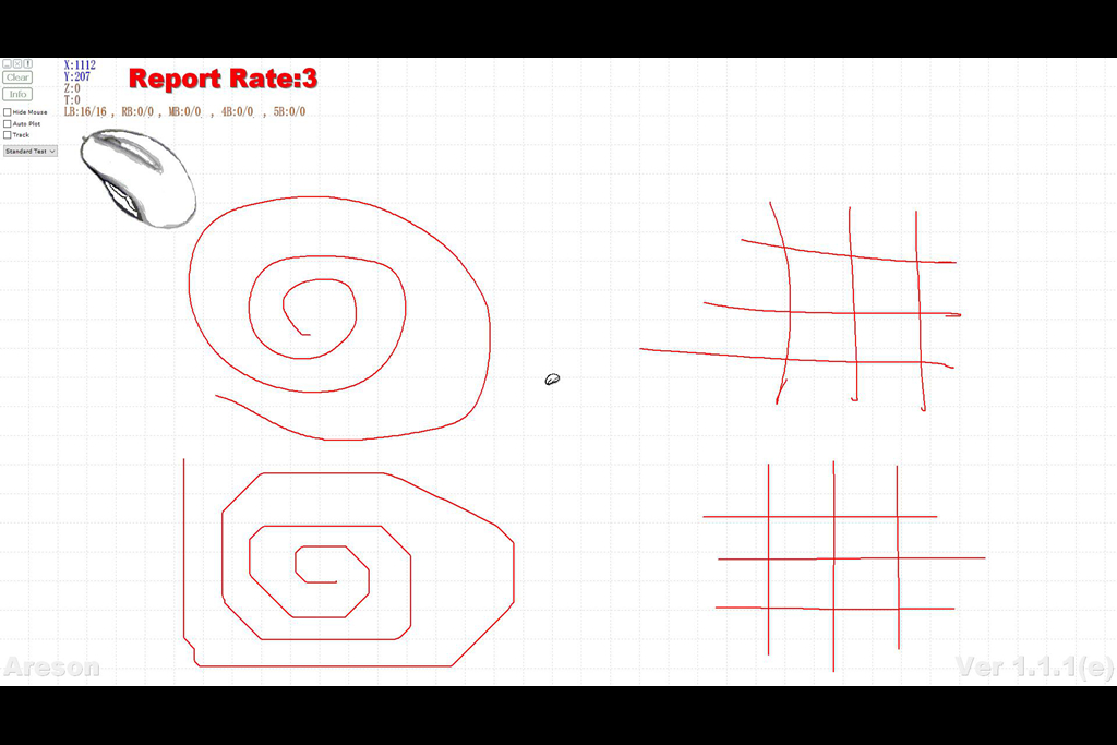 赛睿PrimeMiniWL无线游戏鼠标,平替GPW