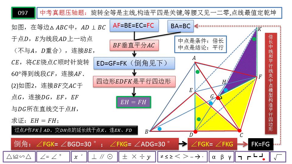 几何图形压轴题解题技巧,2022年中考数学几何压轴题讲解