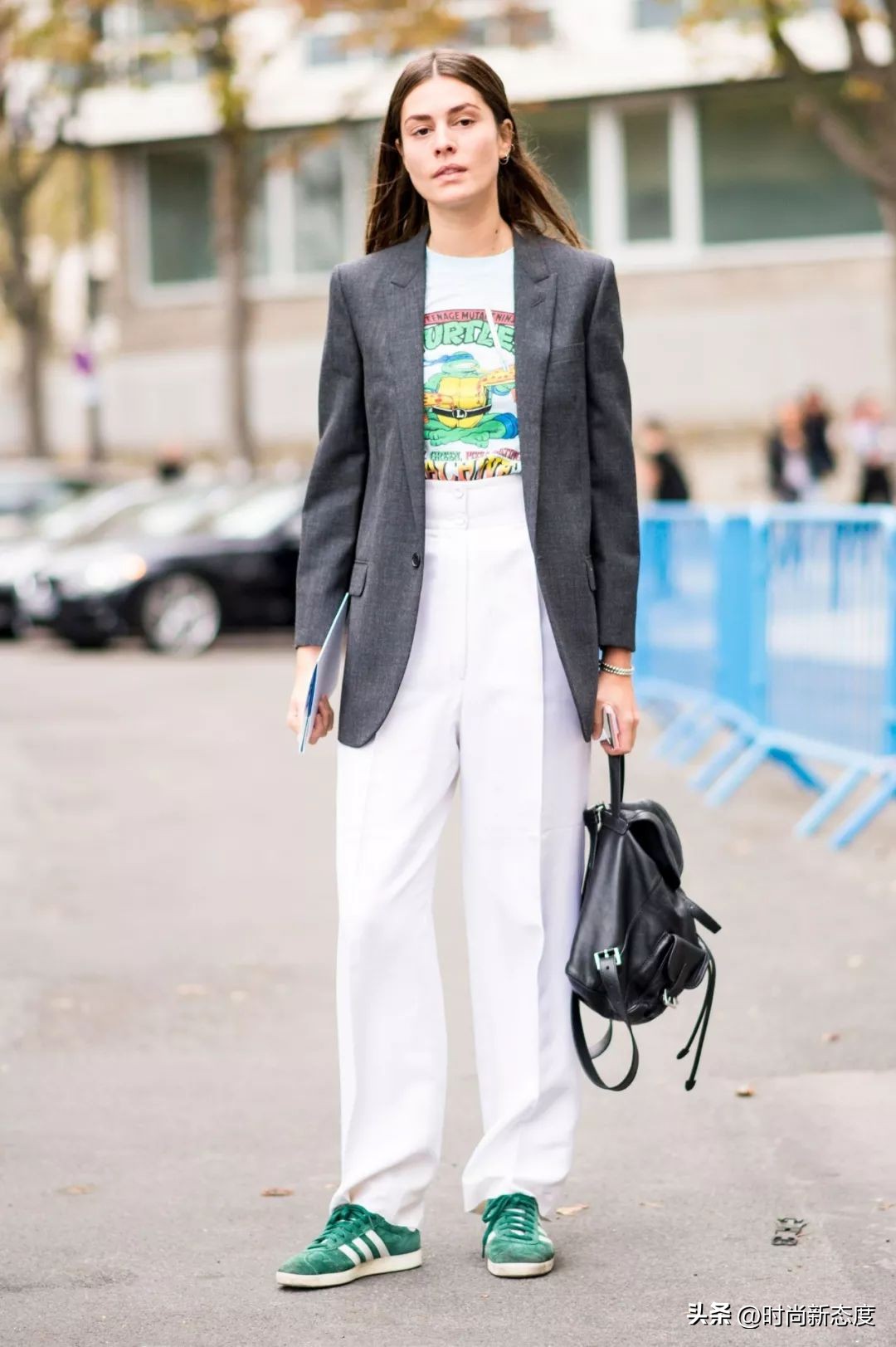 阔腿裤牛仔裤哪种适合小个子,高腰牛仔裤阔腿裤女修身显瘦秋冬