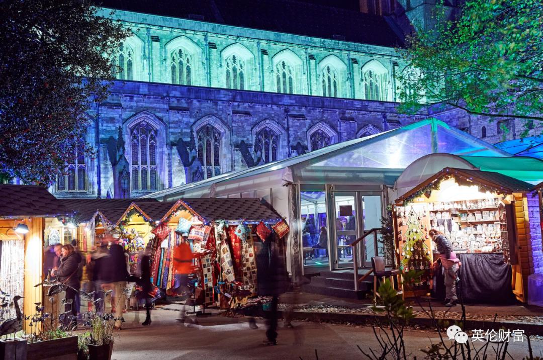 在英国圣诞节一定要打卡的地方,圣诞市集英国