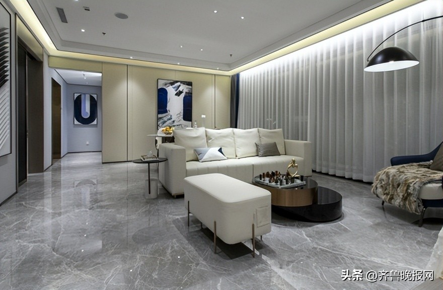 简一大理石瓷砖适合小户型吗,简一大理石瓷砖成品效果