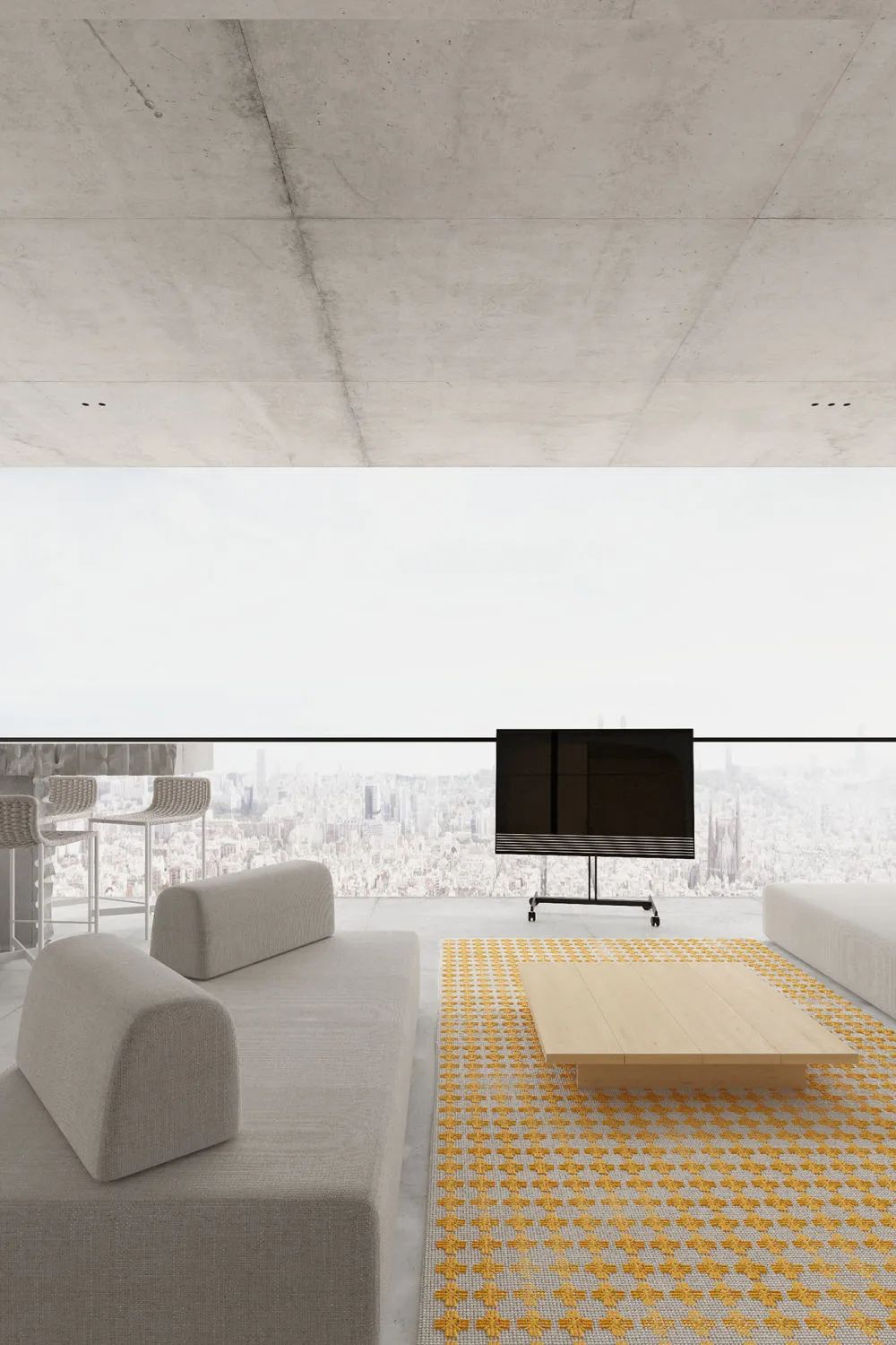 大平层设计，极简的新境界