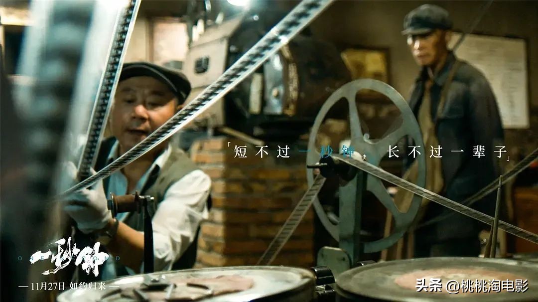 很感动，因为她一直还在坚持