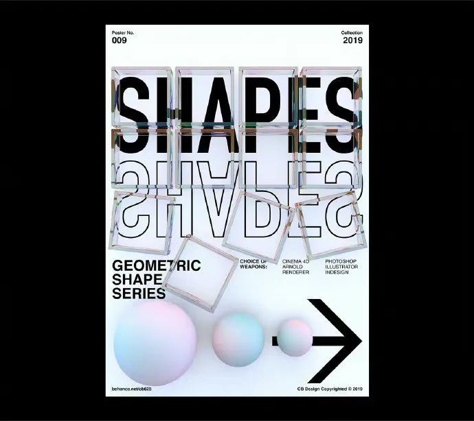 c4d海报创意图片,c4d设计创意动效海报