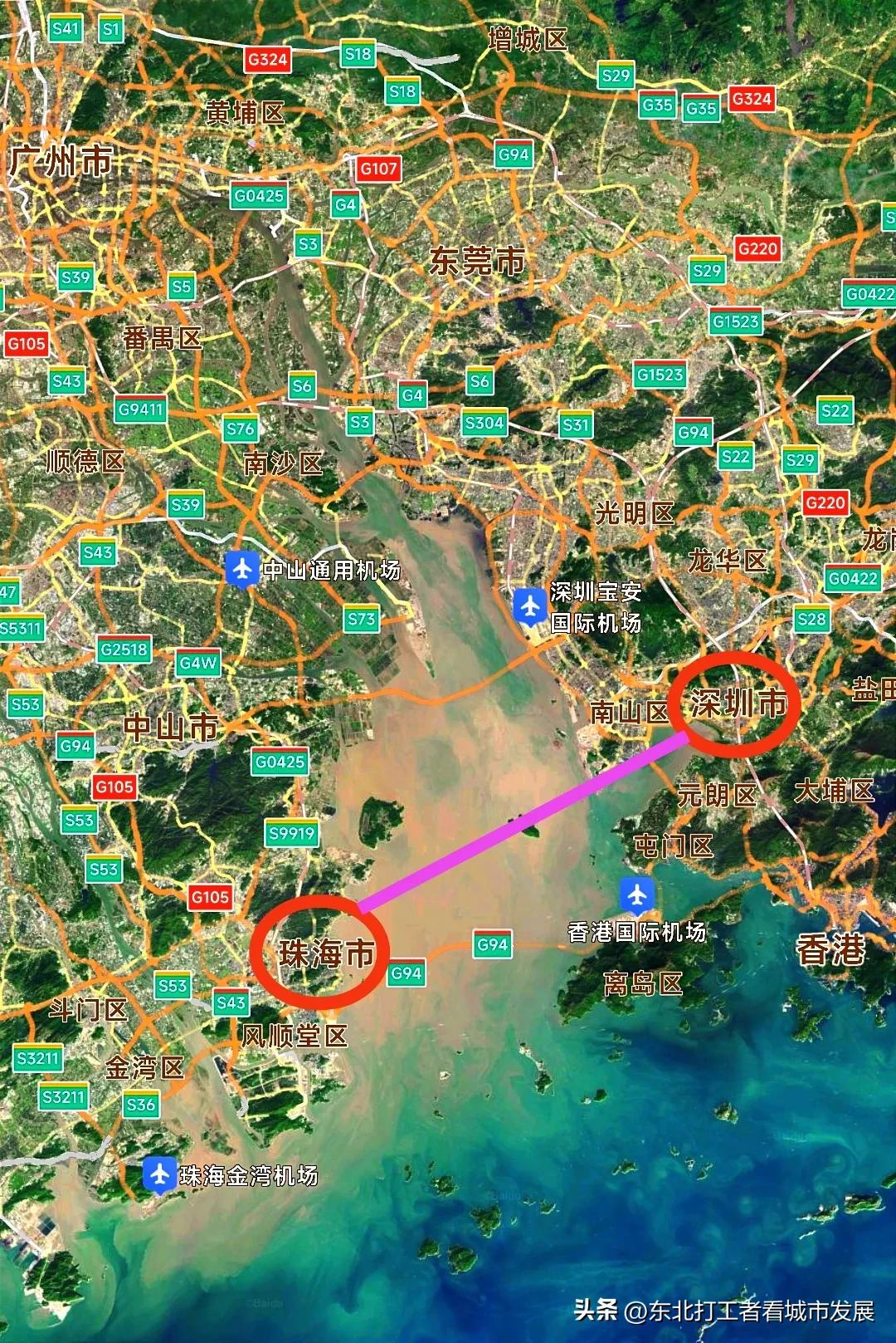 深圳到珠海最快的公路,深圳去珠海什么交通最方便