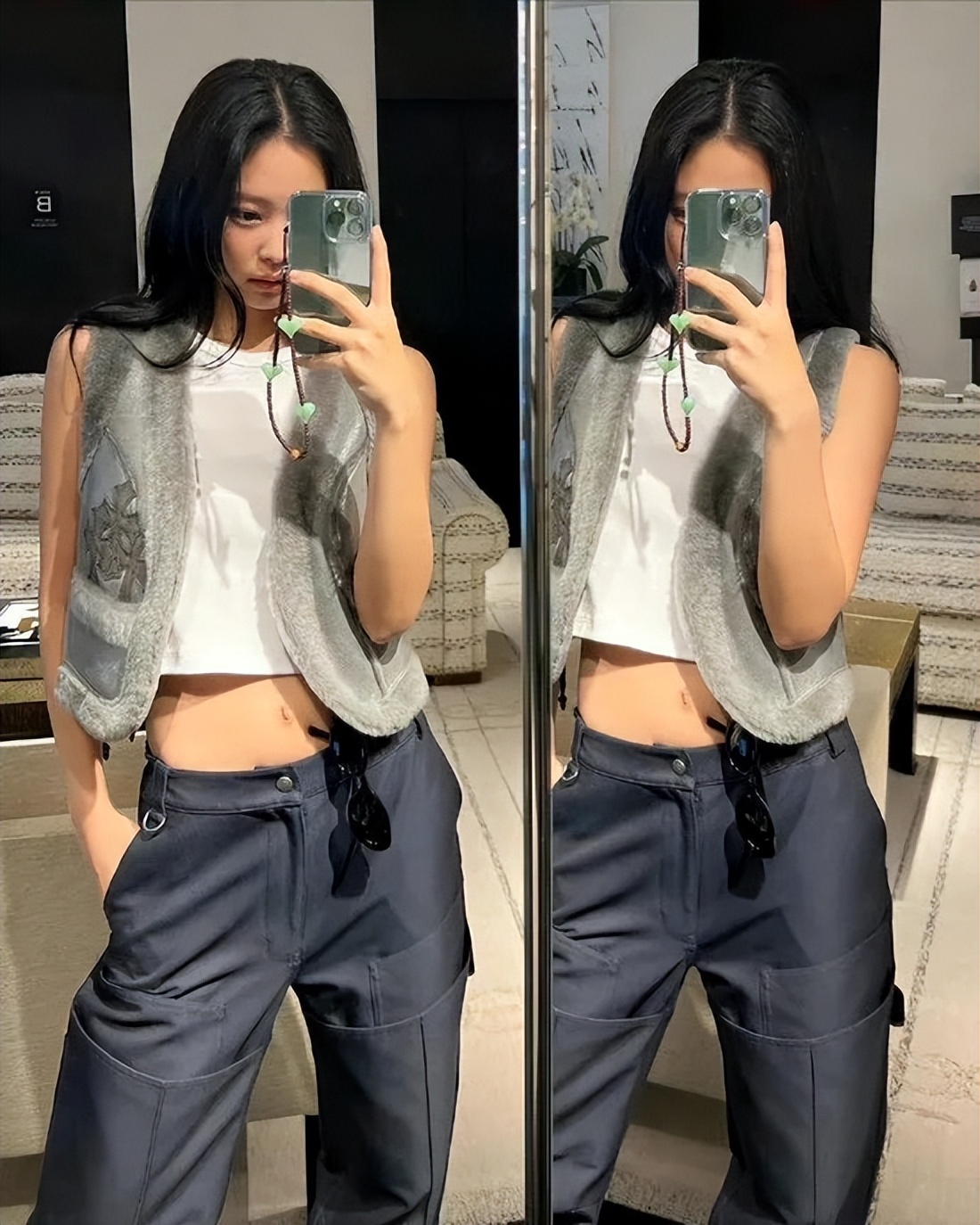 入秋穿搭牛仔马甲,适合秋日穿搭的马甲