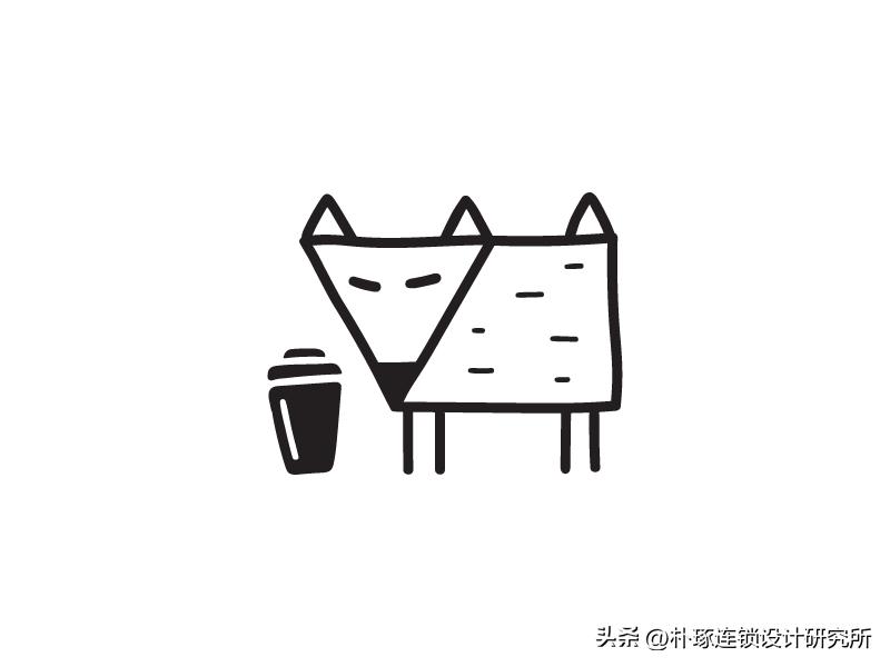 简约有特的杯子元素主题logo设计分享