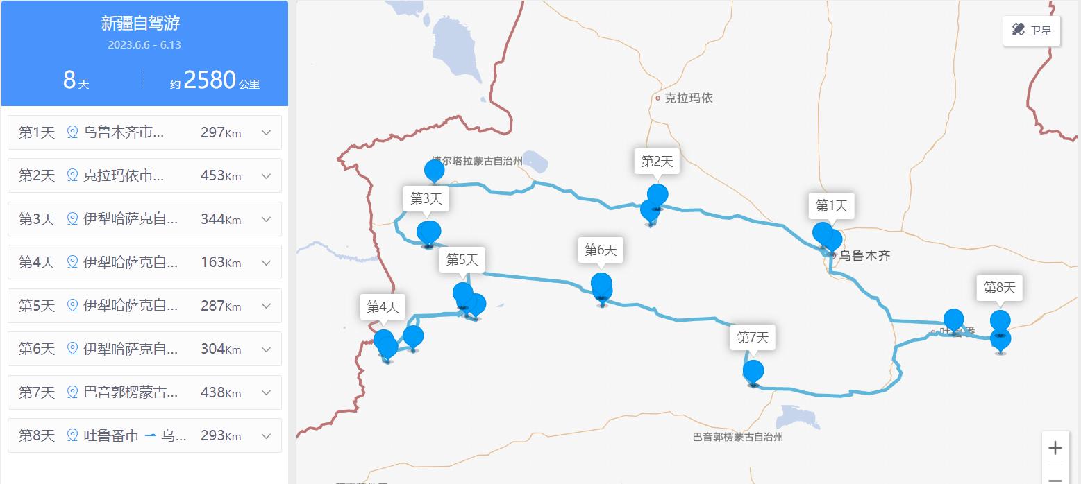 北疆新疆旅游线路,30天全疆自驾游攻略