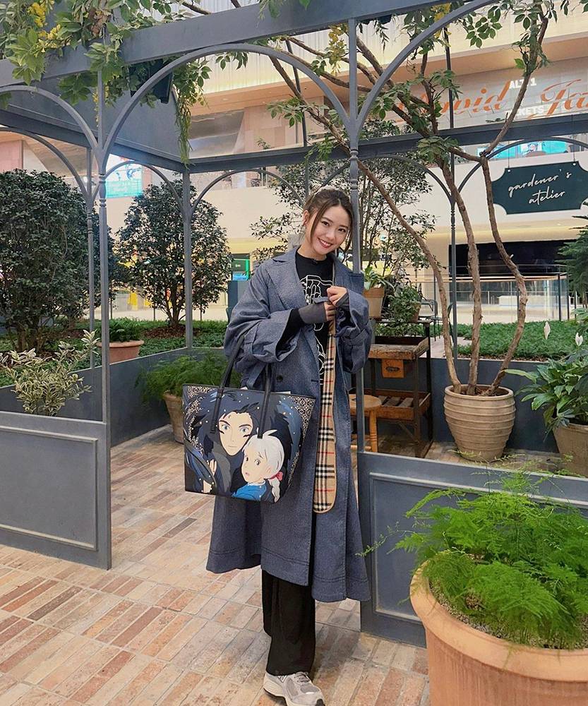 戴祖仪出外景豪买限量版名牌袋长腿女神派福利晒美照