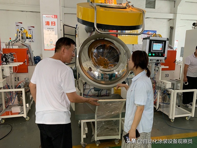 美国客户来参观工厂,美国客户参观生产车间视频