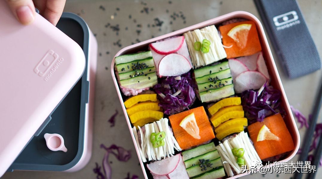 好看又有趣的便当盒,高端六格便当盒