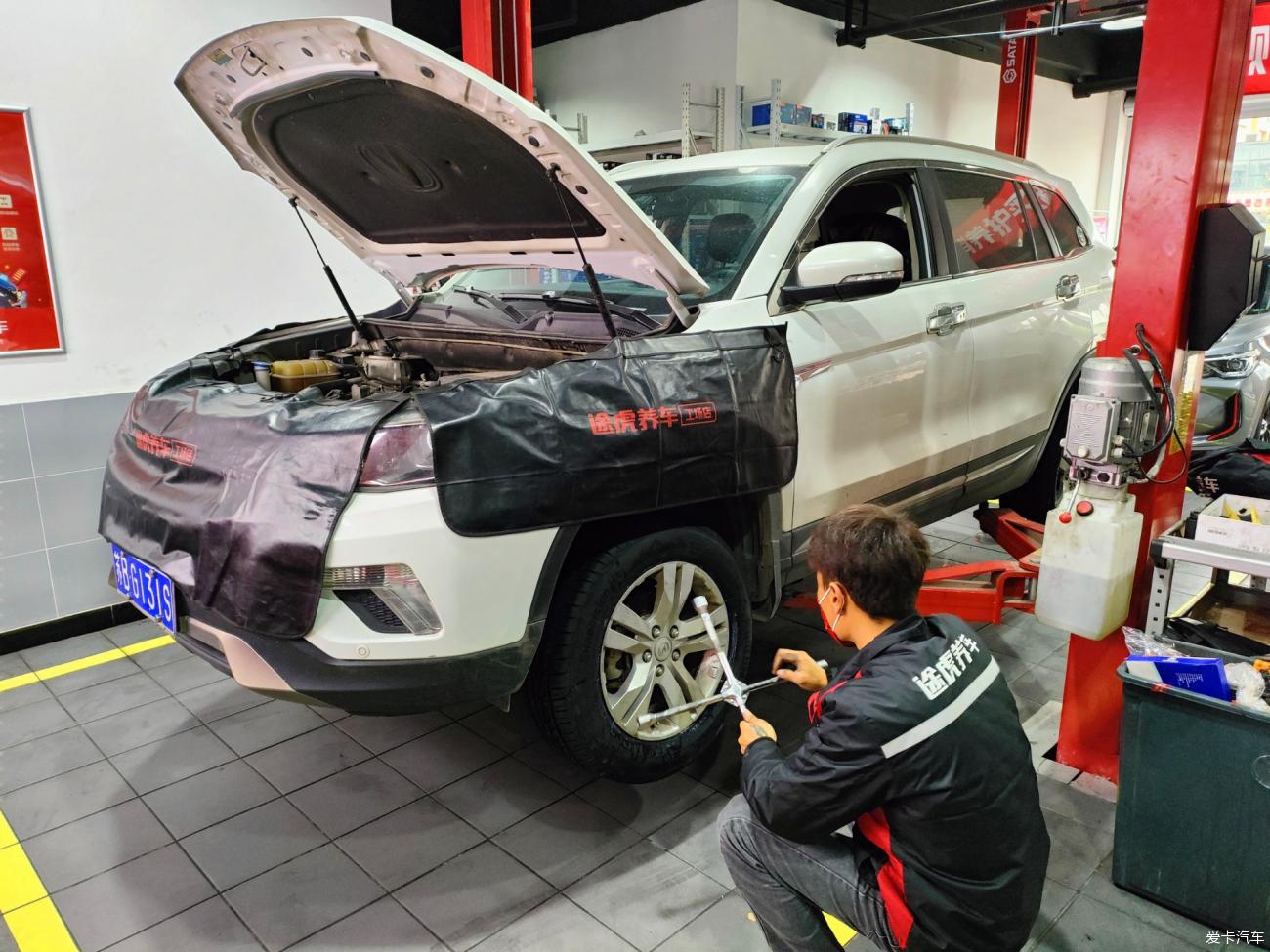 给老伙计换双新鞋,老伙计换新轮胎