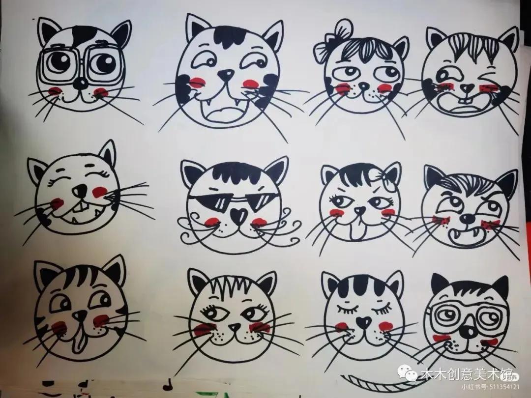 儿童创意绘画教程线条画,儿童创意美术绘画线条画