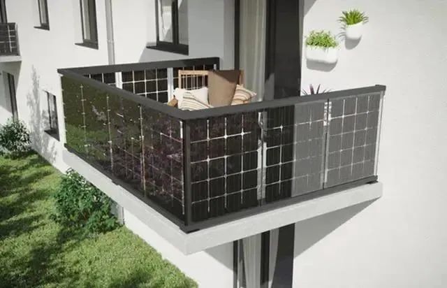 家里阳台可以安装太阳能,阳台上装太阳能发电板