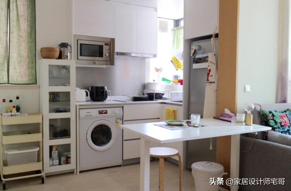 第一次见香港33㎡的房子，1室1厅还有衣帽间，空间利用值得借鉴！