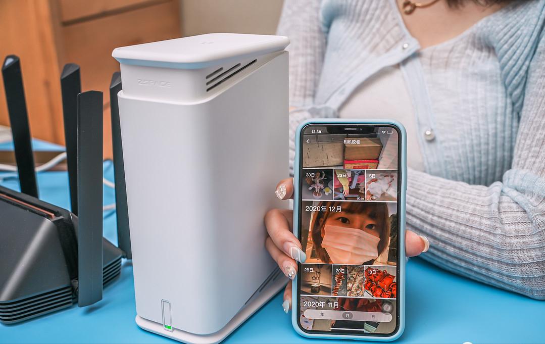 不插网线也能存！极空间双频WIFI私有云Q2，让我摆脱手机容量焦虑