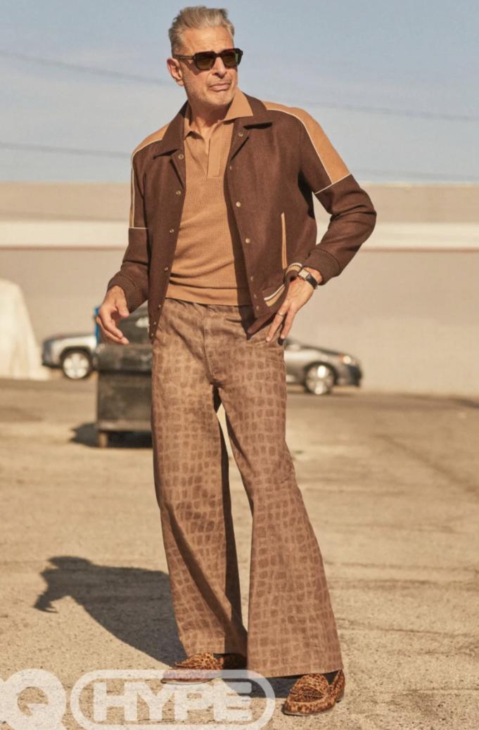 JeffGoldblum—摆脱年龄做最时尚的老头