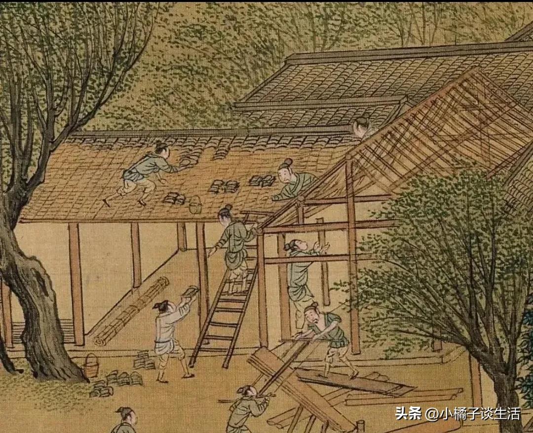 建房不怕门前坟成堆就怕屋后有坟,农村自建房顶落水口讲究