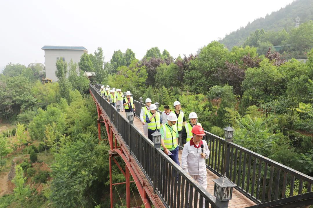 游学参访|光亚商学-EU商学院校友走进河南登封嵩基集团研学参访