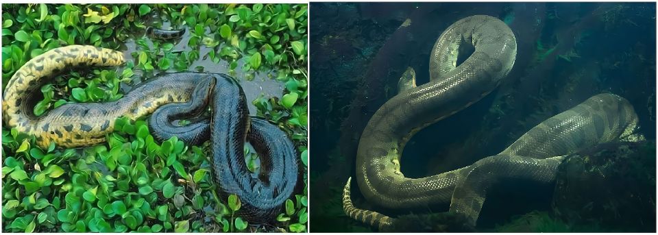 地球上的巨蟒,世界上的巨型蟒蛇到底有多大