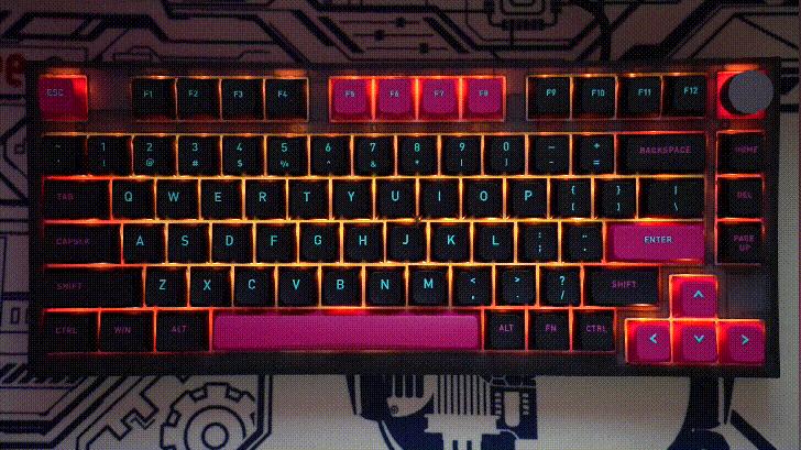 小呆虫gk75机械键盘怎么开灯光,小呆虫gk75机械键盘定制在哪里