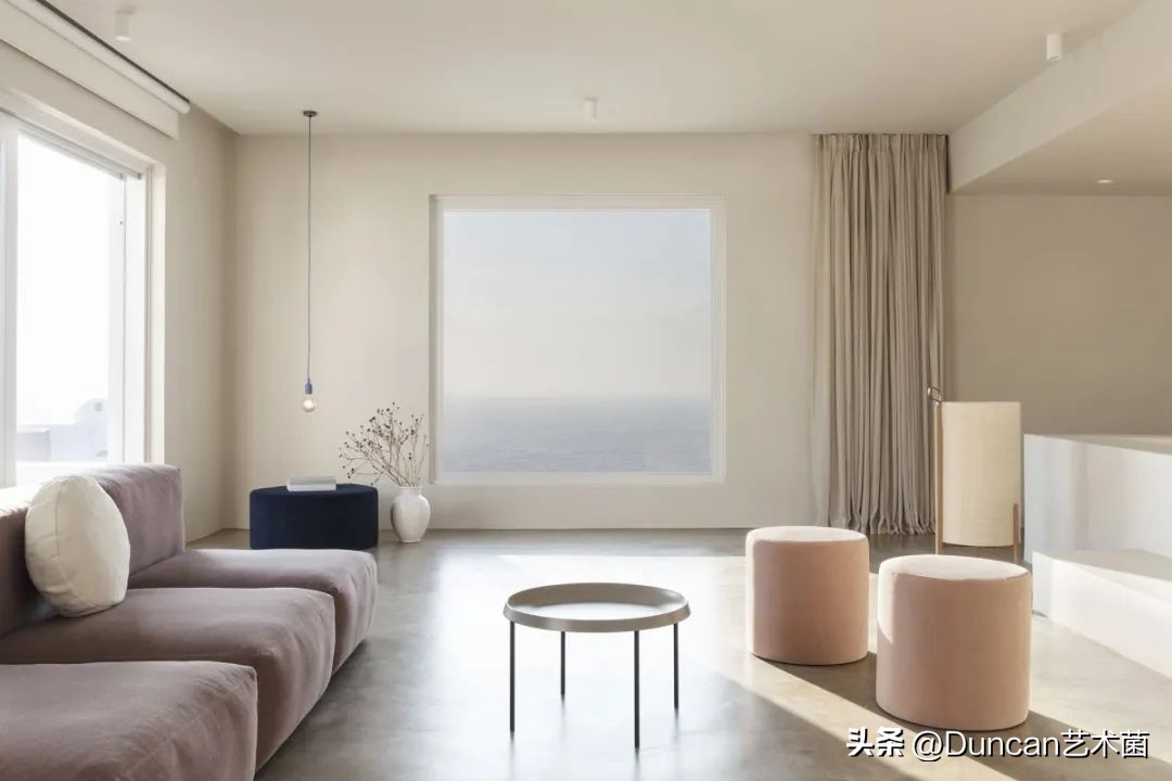 希腊KapsimalisArchitects①打造蓝白极简主义的童话世界！