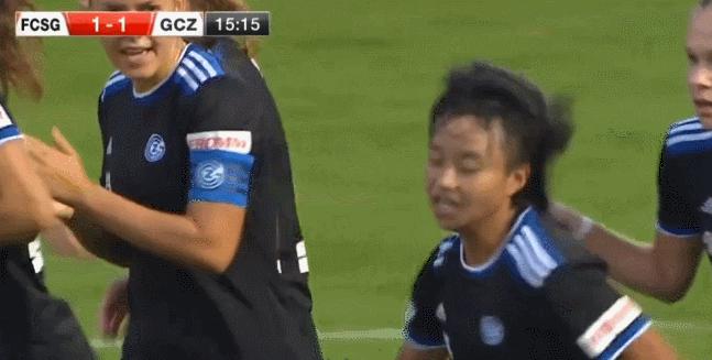 张琳艳上演首秀10分钟破门,张琳艳海外1战成名首秀狂造5球