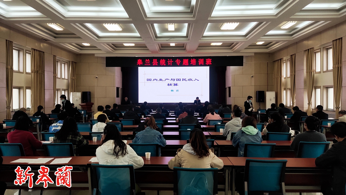 【“三抓三促”行动进行时】皋兰县开展统计专题培训班
