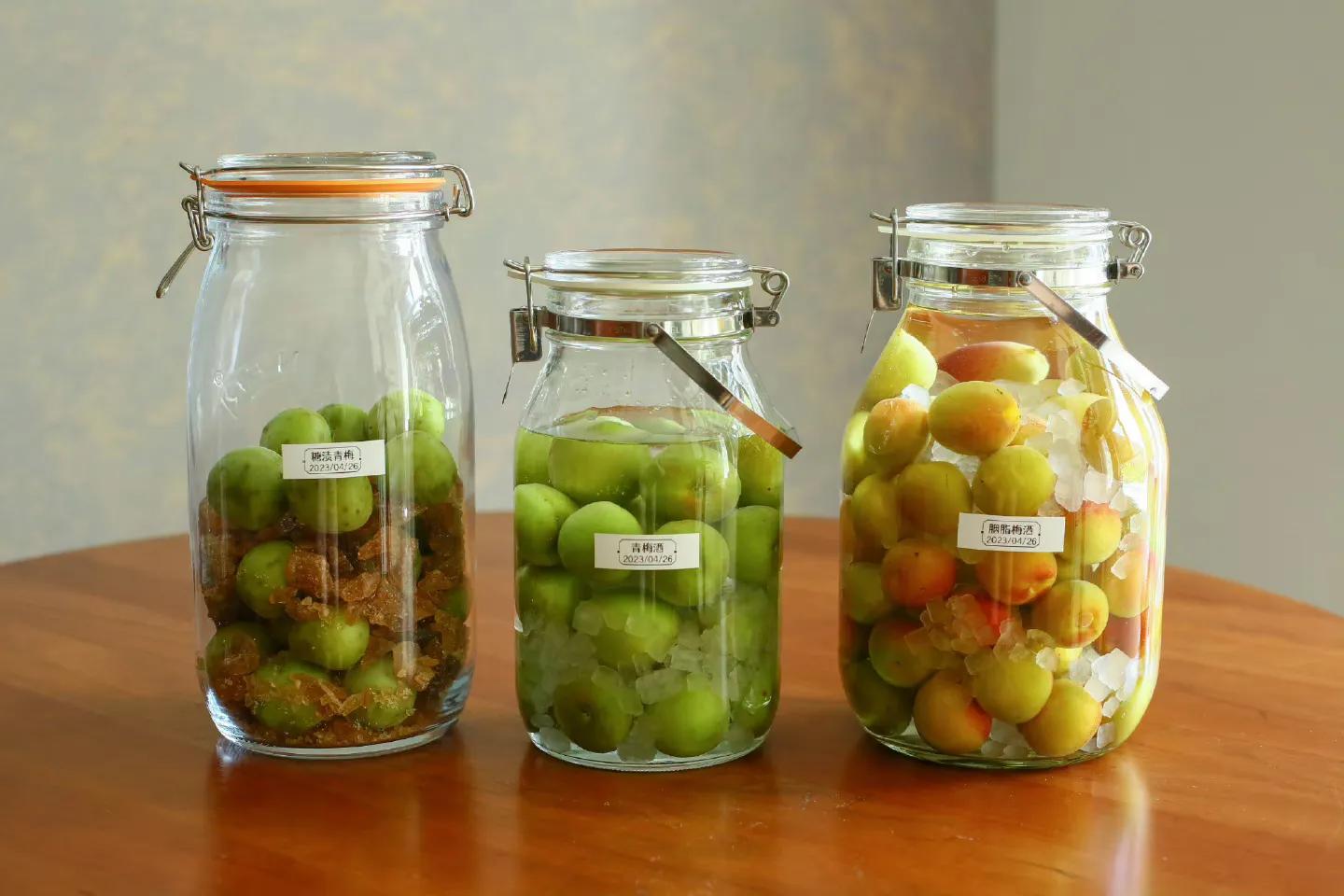 很浓郁的梅子酒,酸甜的梅子酒