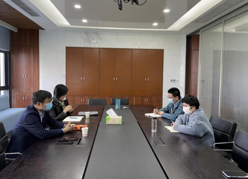 高新区走访调研重点企业,深入企业走访助力复工复产