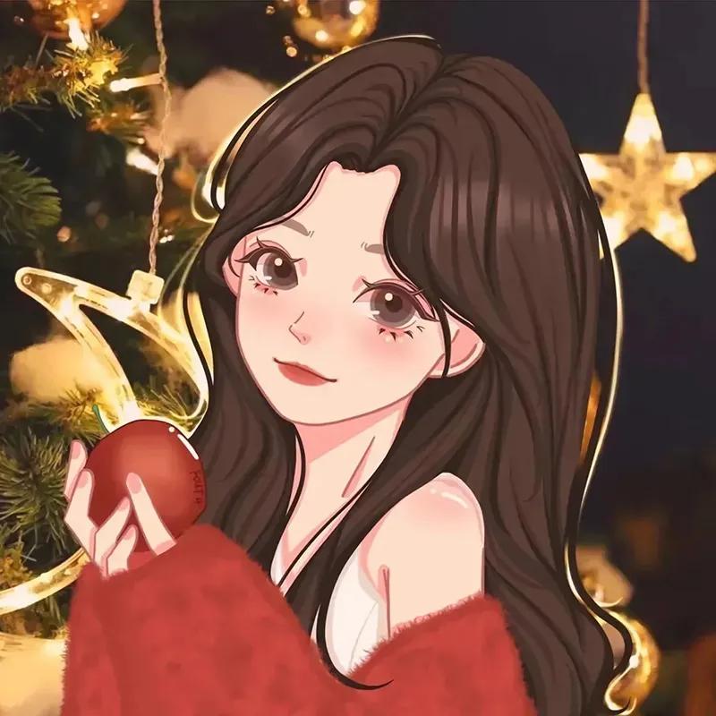 可爱呆萌头像动漫卡通二次元女生,老奶奶抽大烟袋的图卡通动漫头像