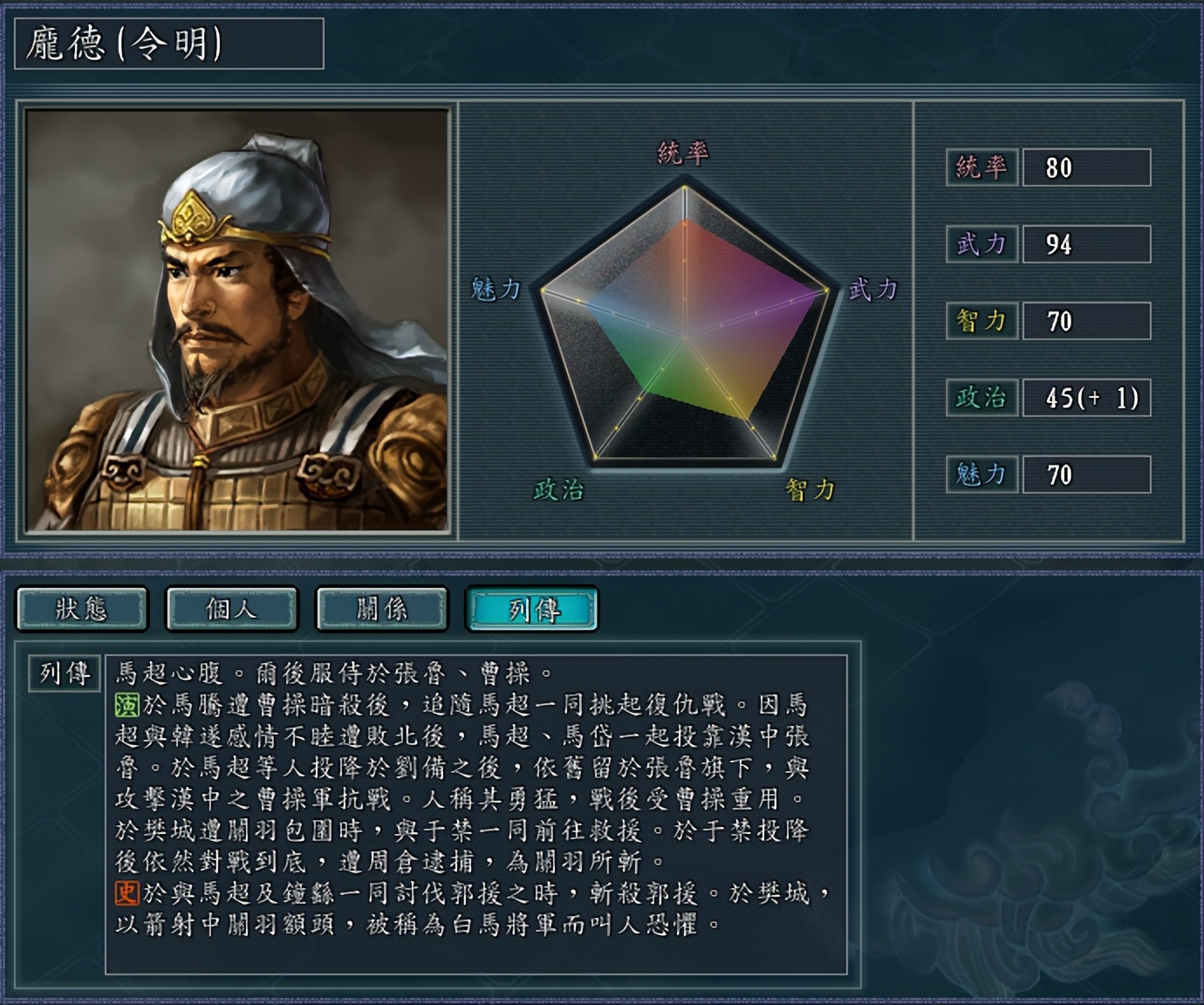 三国志11武将武力排行榜,三国志11统率和武力的关系