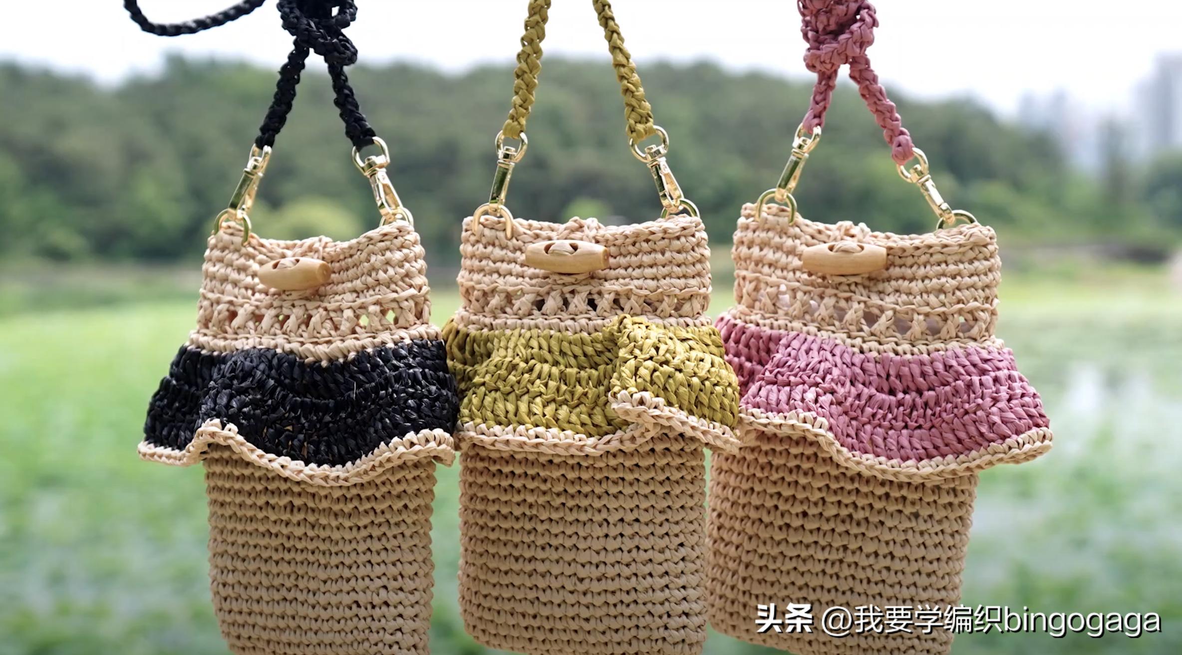 简单又漂亮的手机包包教程,怎么做斜背着的手机包