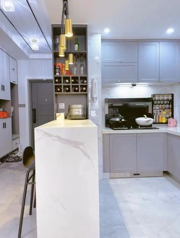 如何打造一个超实用的吧台区,其实吧台一点也不鸡肋